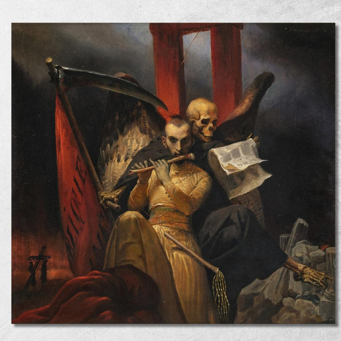 Socialismo E Colera Horace Vernet hvr33 quadro stampato su tela Socialismo E Colera Horace Vernet hvr33 quadro stampato su tela