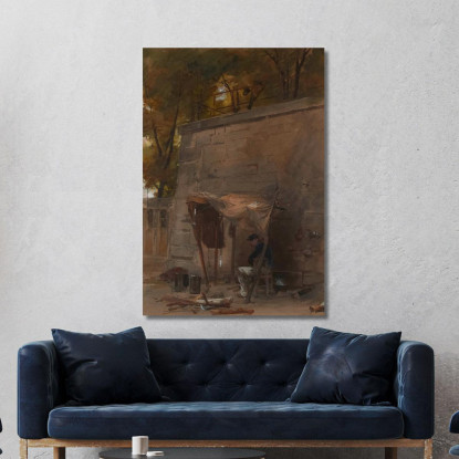 Soldato 30 Giugno 1871 Isidore Pils ipl22 quadro stampato su tela