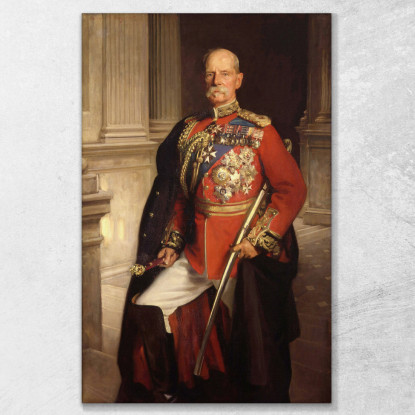 Frederick Sleigh Roberts Primo Conte Roberts John Singer Sargent jss81 quadro stampato su tela