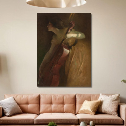 Un Raggio Di Sole John White Alexander jwa1 quadro stampato su tela