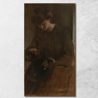 Un Lavoratore John White Alexander jwa2 quadro stampato su tela