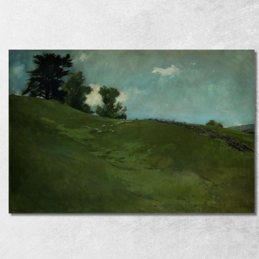Paesaggio A Cornish New Hampshire John White Alexander jwa9 quadro stampato su tela Paesaggio A Cornish New Hampshire John White Alexander jwa9 quadro stampato su tela