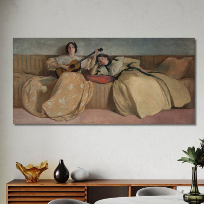 Pannello Per Sala Musicale John White Alexander jwa14 quadro stampato su tela
