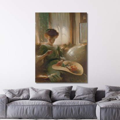 L'Anello John White Alexander jwa23 quadro stampato su tela
