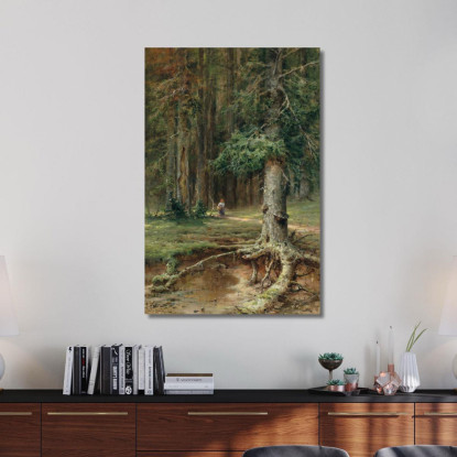 Rotkäppchen Julius Sergius Klever jsk16 quadro stampato su tela