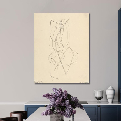 Scultura Bennett László Moholy-Nagy lmn8 quadro stampato su tela