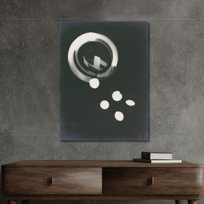 Fotogramma 2 László Moholy-Nagy lmn16 quadro stampato su tela