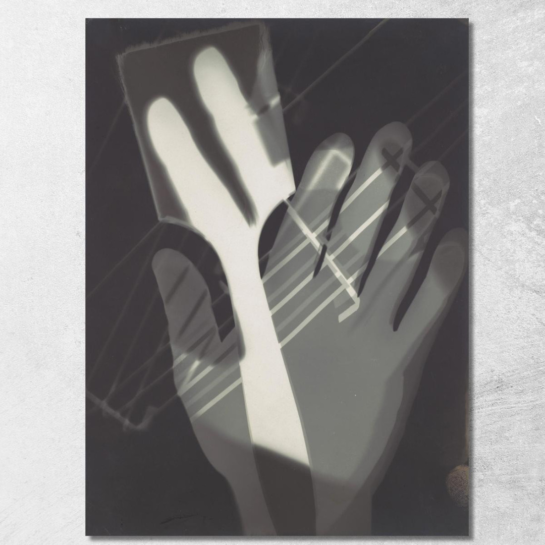 Fotogramma 3 László Moholy-Nagy lmn17 quadro stampato su tela Fotogramma 3 László Moholy-Nagy lmn17 quadro stampato su tela