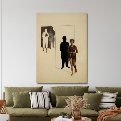 Gelosia László Moholy-Nagy lmn22 quadro stampato su tela