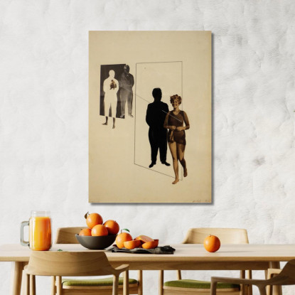 Gelosia László Moholy-Nagy lmn22 quadro stampato su tela