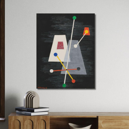 Piramidi Troncate László Moholy-Nagy lmn40 quadro stampato su tela