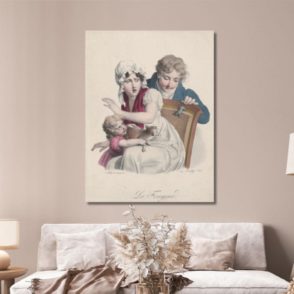 Paura Louis Léopold Boilly llb7 quadro stampato su tela