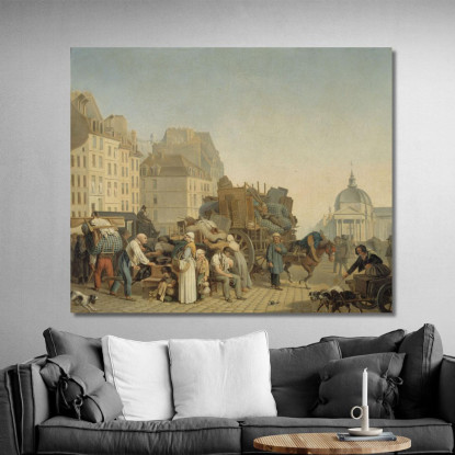 Il Trasloco Louis Léopold Boilly llb17 quadro stampato su tela