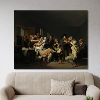 Donne Che Litigano Louis Léopold Boilly llb18 quadro stampato su tela