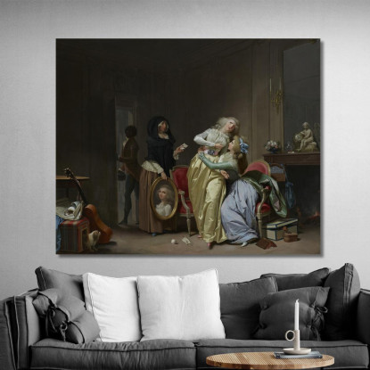 Le Sventure Dell'Amore Louis Léopold Boilly llb20 quadro stampato su tela