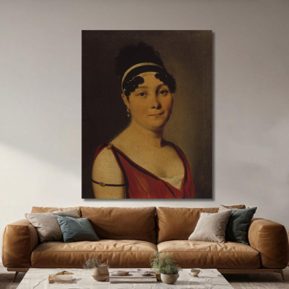 Ritratto Di Caroline Branchu (1780-1850) Cantante Louis Léopold Boilly llb23 quadro stampato su tela