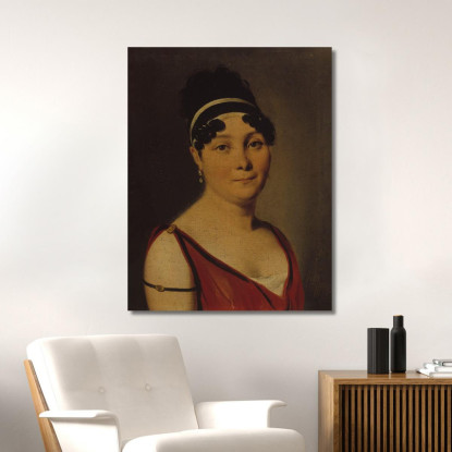 Ritratto Di Caroline Branchu (1780-1850) Cantante Louis Léopold Boilly llb23 quadro stampato su tela