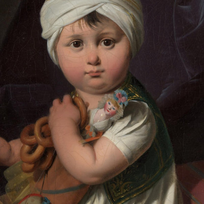 Ritratto Di Un Ragazzo Louis Léopold Boilly llb36 quadro stampato su tela