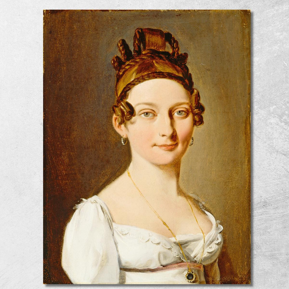 Ritratto Di Una Signora Louis Léopold Boilly llb38 quadro stampato su tela Ritratto Di Una Signora Louis Léopold Boilly llb38 quadro stampato su tela