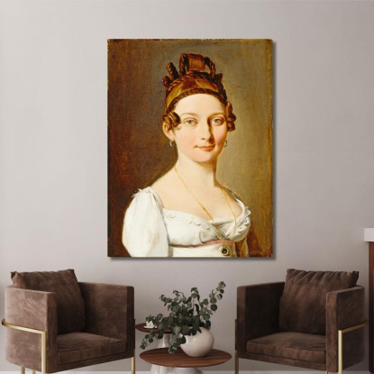 Ritratto Di Una Signora Louis Léopold Boilly llb38 quadro stampato su tela