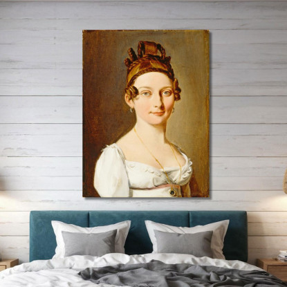 Ritratto Di Una Signora Louis Léopold Boilly llb38 quadro stampato su tela