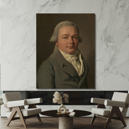 Ritratto Di Un Uomo Louis Léopold Boilly llb39 quadro stampato su tela