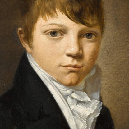 Ritratto Di Un Ragazzo Giovane Louis Léopold Boilly llb43 quadro stampato su tela