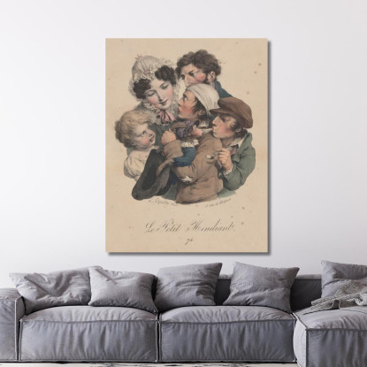Il Piccolo Mendicante Louis Léopold Boilly llb58 quadro stampato su tela