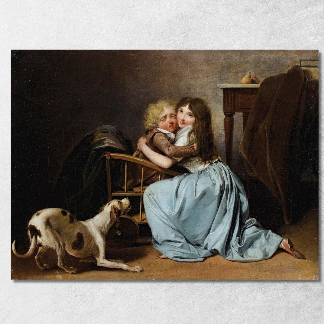 La Paura Infondata Louis Léopold Boilly llb65 quadro stampato su tela La Paura Infondata Louis Léopold Boilly llb65 quadro stampato su tela