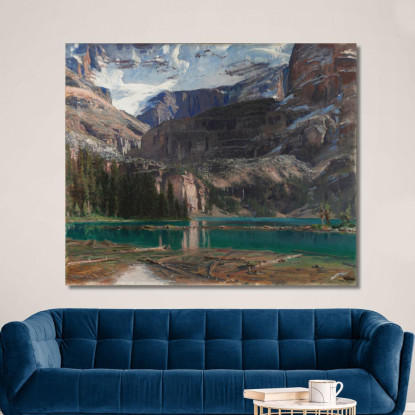 Lago O'Hara John Singer Sargent jss129 quadro stampato su tela