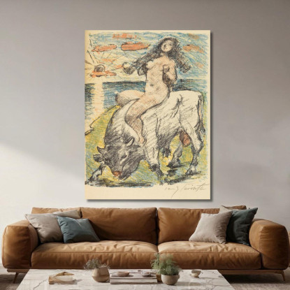 Le Char De Vénus Lovis Corinth lcr19 tableau impression sur toile