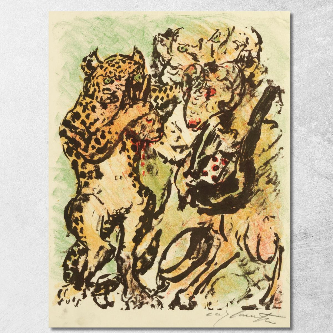 Le Bélier Bokert Et Le Chat Hinze Apportent Devant Le Roi Noble La Tête Du Lièvre Assassiné Lampe Hors Du Sac Lovis Corinth lcr Le Bélier Bokert Et Le Chat Hinze Apportent Devant Le Roi Noble La Tête Du Lièvre Assassiné Lampe Hors Du Sac Lovis Corinth lcr