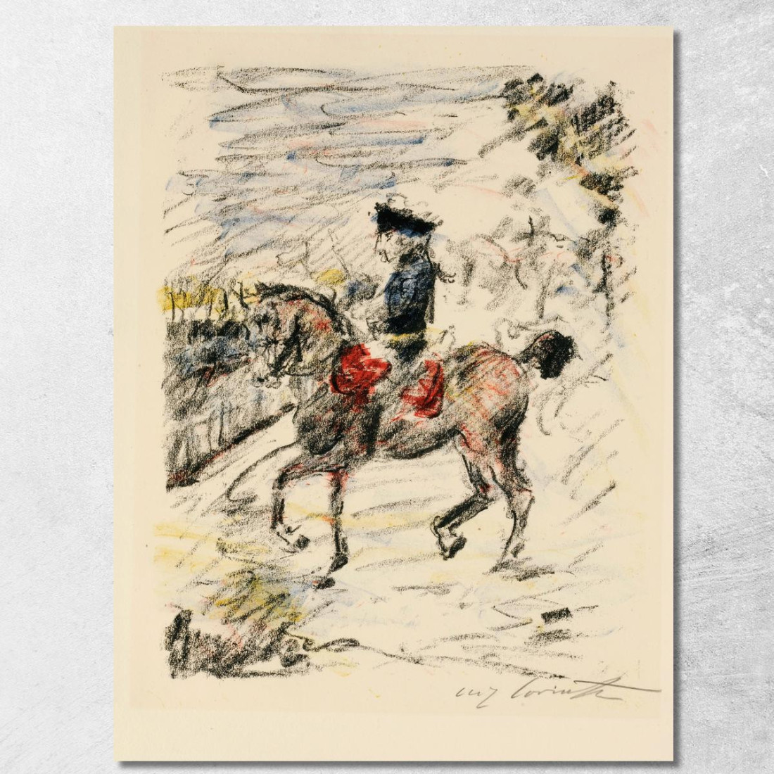 La Parade De Garde Lovis Corinth lcr24 tableau impression sur toile La Parade De Garde Lovis Corinth lcr24 tableau impression sur toile