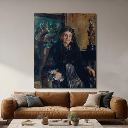 Madame Marie Moll Lovis Corinth lcr33 tableau impression sur toile