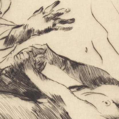 Joseph Et La Femme De Potiphar Lovis Corinth lcr49 tableau impression sur toile