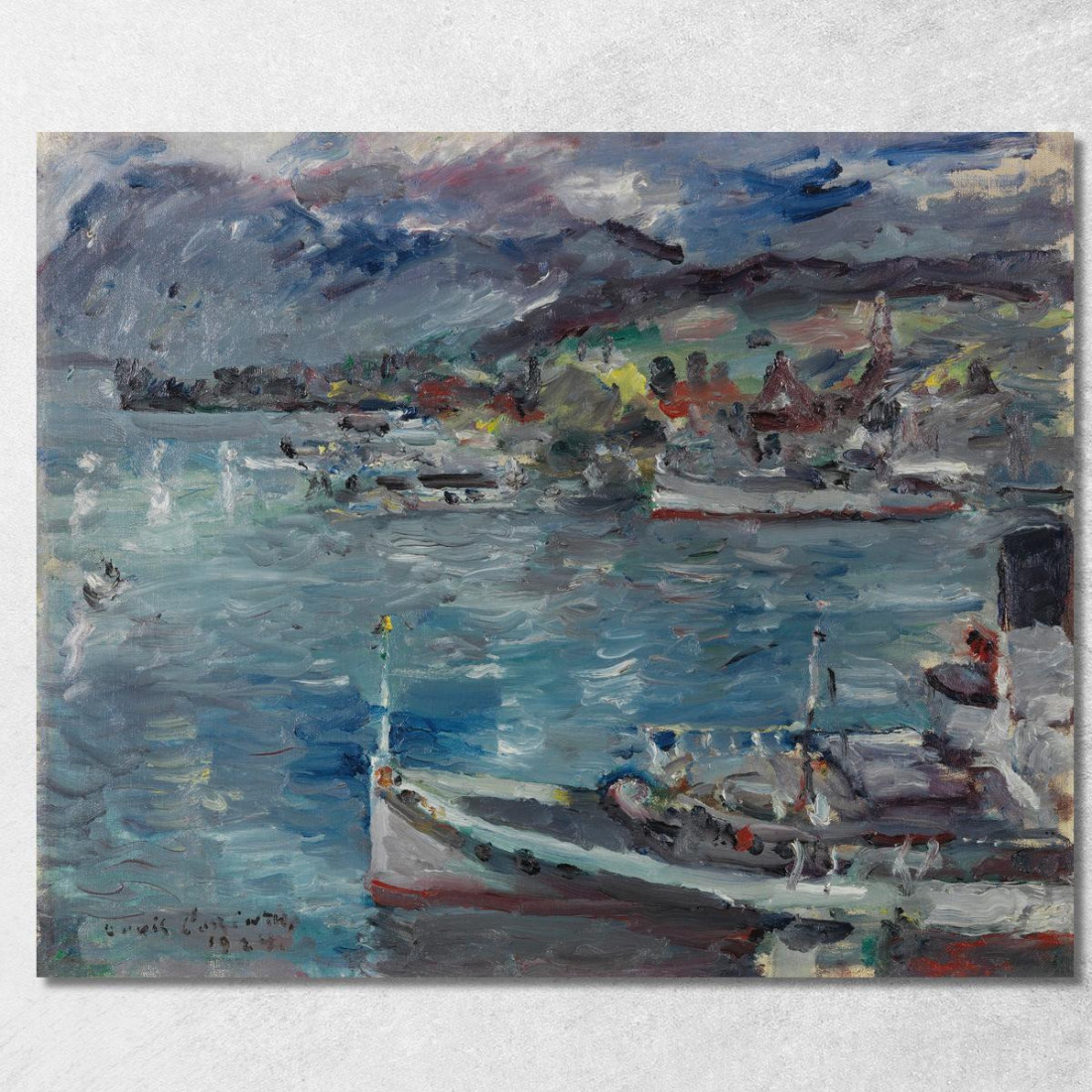 Lac De Lucerne Le Matin Lovis Corinth lcr58 tableau impression sur toile Lac De Lucerne Le Matin Lovis Corinth lcr58 tableau impression sur toile