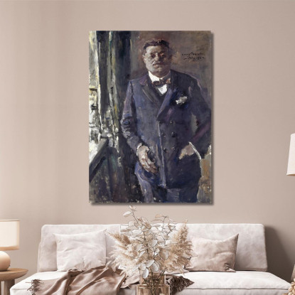 Portrait Du Président Du Reich Friedrich Ebert Lovis Corinth lcr67 tableau impression sur toile