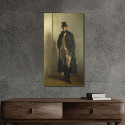 Lord Ribblesdale John Singer Sargent jss139 quadro stampato su tela