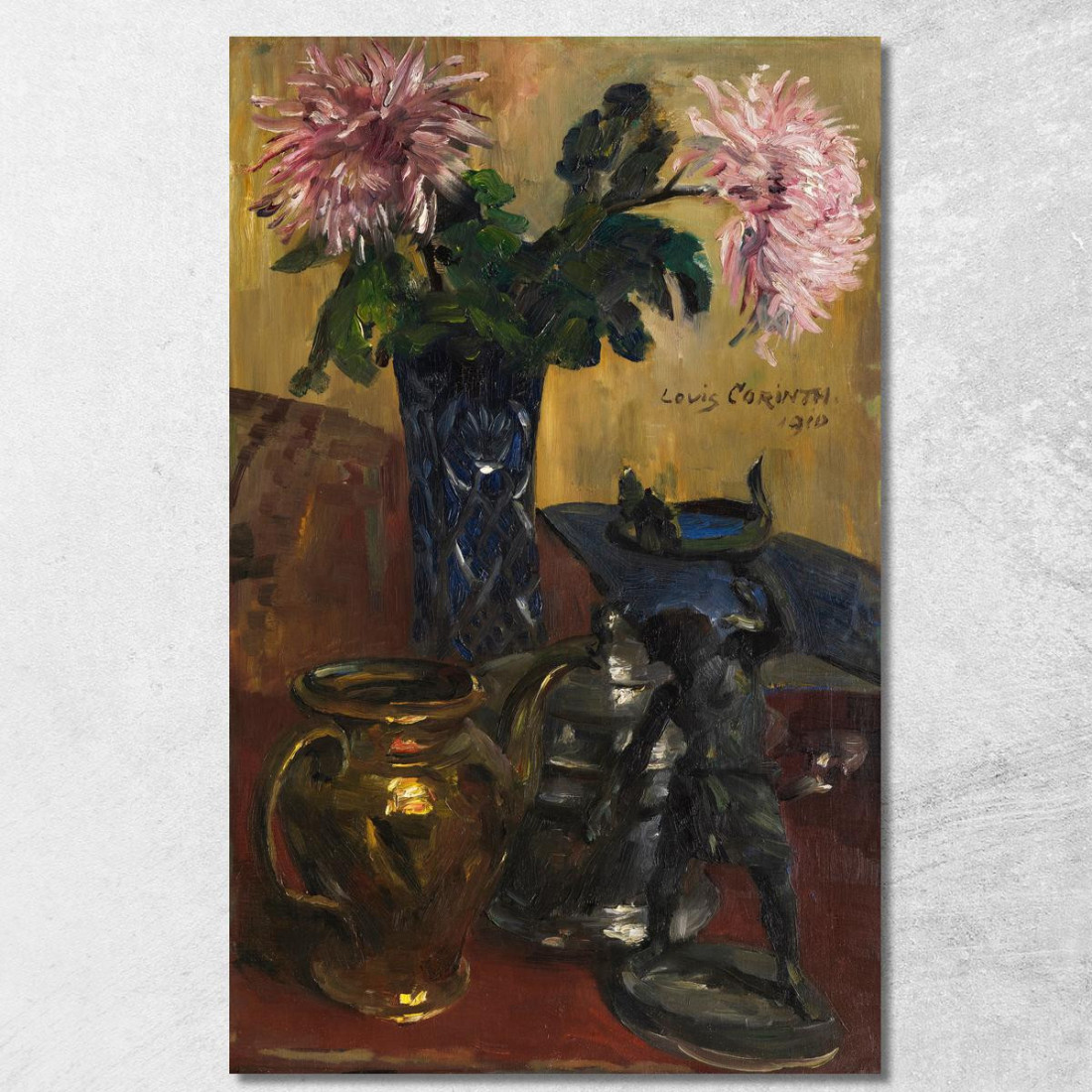 Nature Morte Métallique Lovis Corinth lcr90 tableau impression sur toile Nature Morte Métallique Lovis Corinth lcr90 tableau impression sur toile