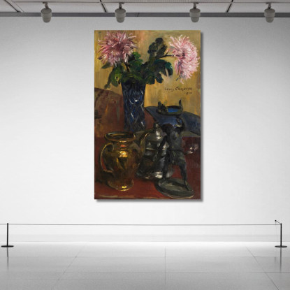 Nature Morte Métallique Lovis Corinth lcr90 tableau impression sur toile