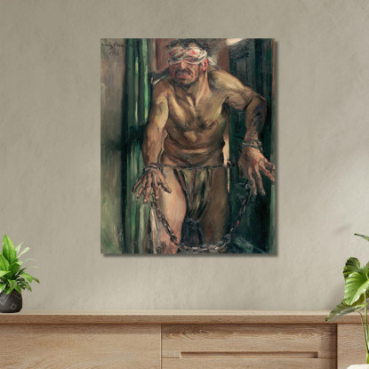 Samson Aveuglé Lovis Corinth lcr94 tableau impression sur toile