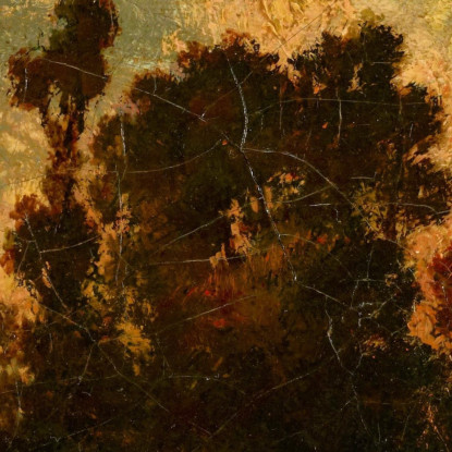 Pascolo Umido Narcisse-Virgile Diaz de La Peña nvd86 quadro stampato su tela