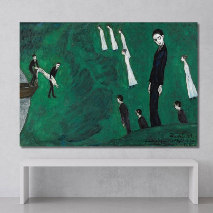 La Ragazza Annegata I Nils Dardel ndr9 quadro stampato su tela