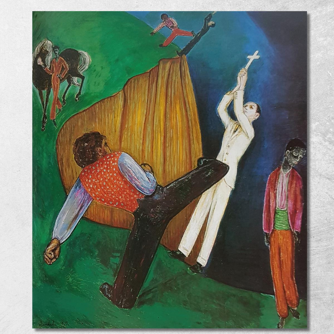 Esecuzione Nils Dardel ndr14 quadro stampato su tela Esecuzione Nils Dardel ndr14 quadro stampato su tela