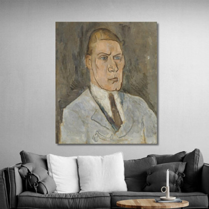 Gustaf Hellström 1882-1953 Autore Nils Dardel ndr20 quadro stampato su tela