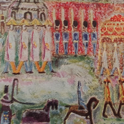 Paesaggio Urbano Nils Dardel ndr42 quadro stampato su tela