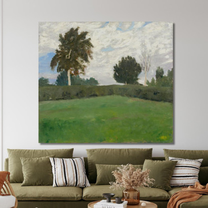 Giardino Di Brunjes Paula Modersohn-Becker pmb7 quadro stampato su tela