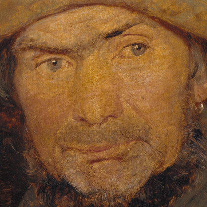 Ritratto Di Un Pescatore Di Hornbæk Peder Severin Krøyer psk44 quadro stampato su tela