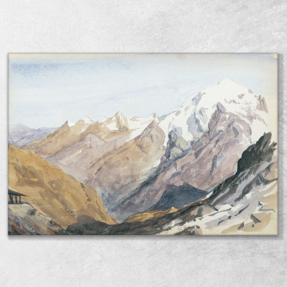 Studio Della Montagna John Singer Sargent jss175 quadro stampato su tela