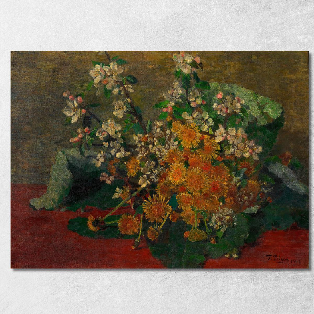 Composizione Floreale – Tarassaco E Fiori Di Melo Tina Blau tbl20 quadro stampato su tela Composizione Floreale – Tarassaco E Fiori Di Melo Tina Blau tbl20 quadro stampato su tela